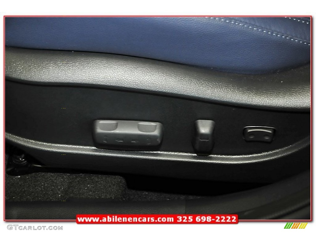 2013 Elantra GT - Black Noir Pearl / Blue photo #13
