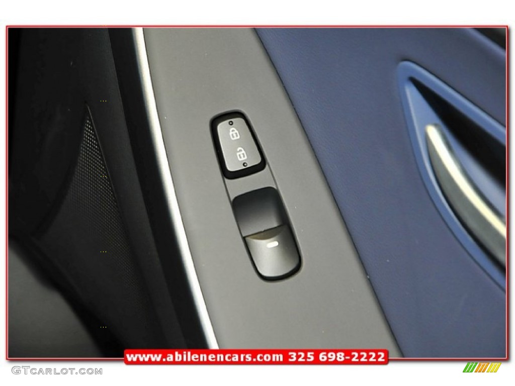 2013 Elantra GT - Black Noir Pearl / Blue photo #27
