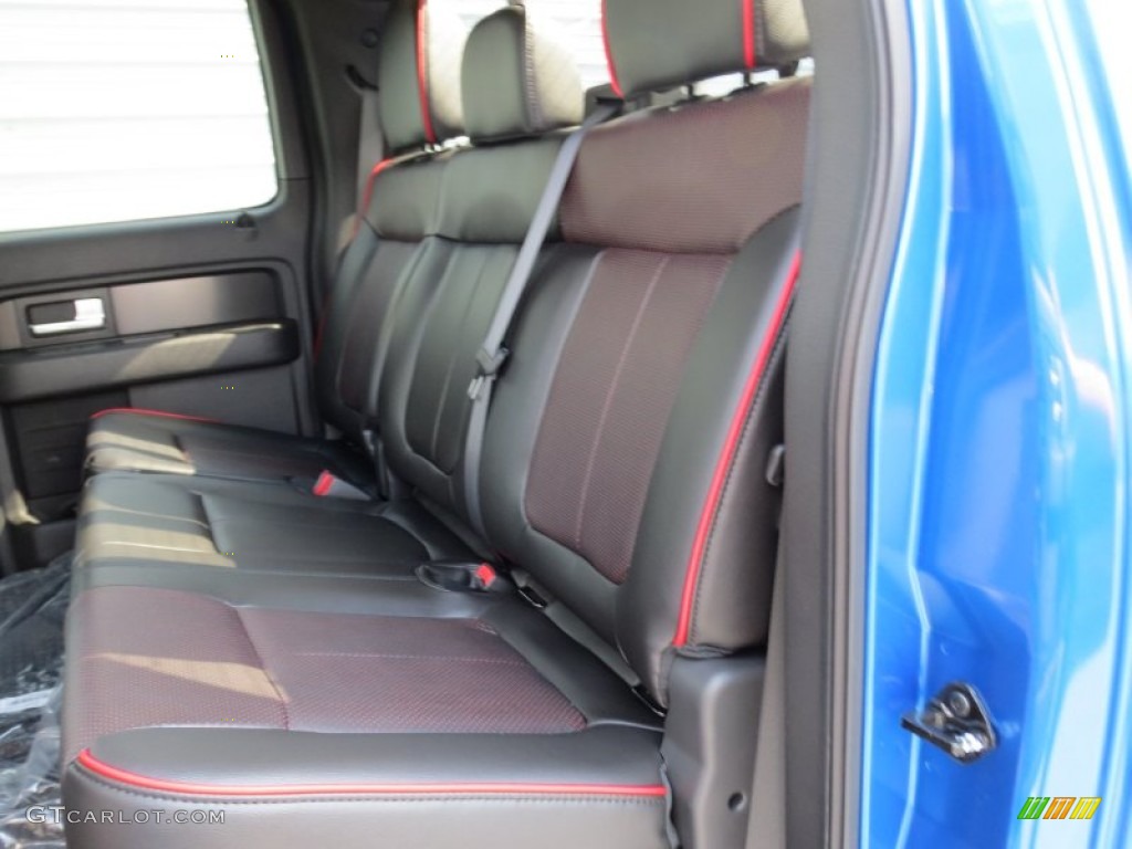 2012 Ford F150 FX4 SuperCrew 4x4 Rear Seat Photo #75876344