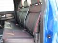 2012 Ford F150 FX Sport Appearance Black/Red Interior Rear Seat Photo