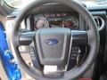 2012 Ford F150 FX Sport Appearance Black/Red Interior Steering Wheel Photo