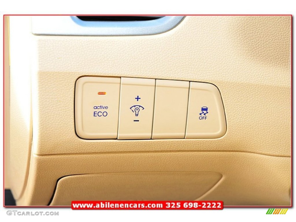 2013 Elantra Limited - Sparkling Ruby / Beige photo #16