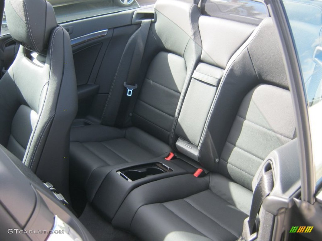 2013 Mercedes-Benz E 550 Cabriolet Rear Seat Photo #75877097