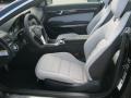 Ash/Black 2013 Mercedes-Benz E 350 Cabriolet Interior Color