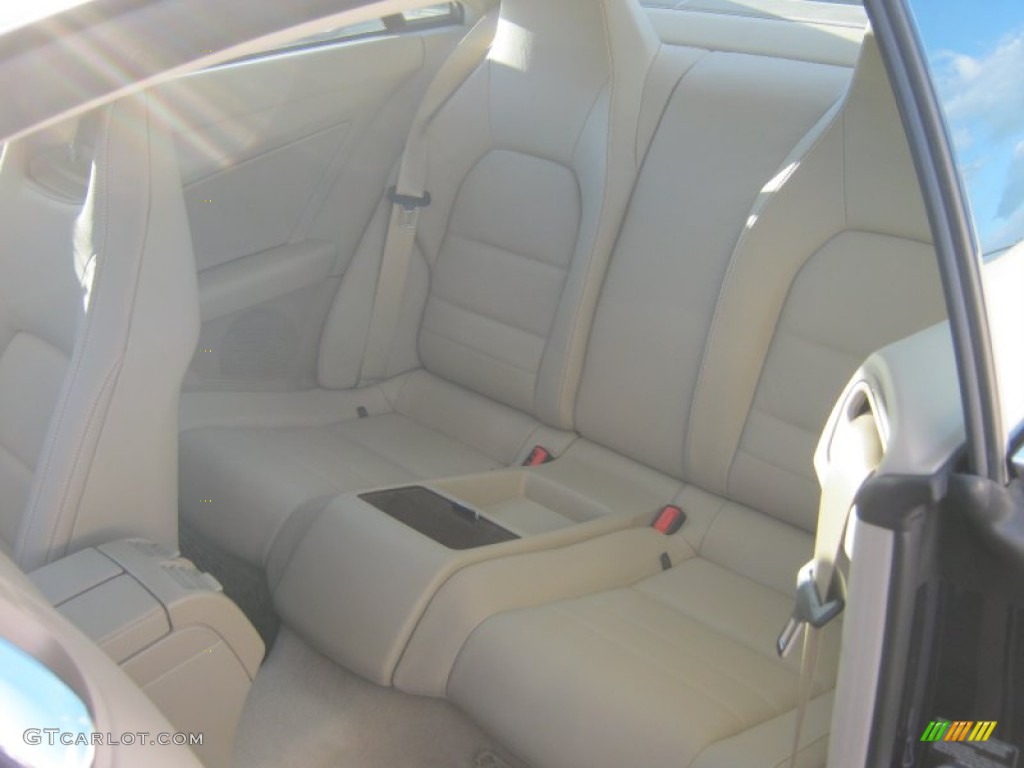 2013 E 350 Coupe - Lunar Blue Metallic / Almond/Mocha photo #8