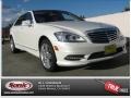 2013 Diamond White Metallic Mercedes-Benz S 550 Sedan  photo #1