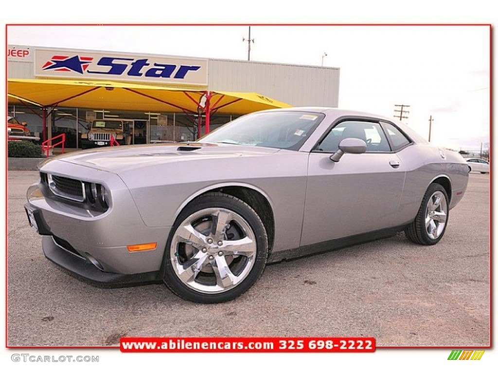 Billet Silver Metallic Dodge Challenger