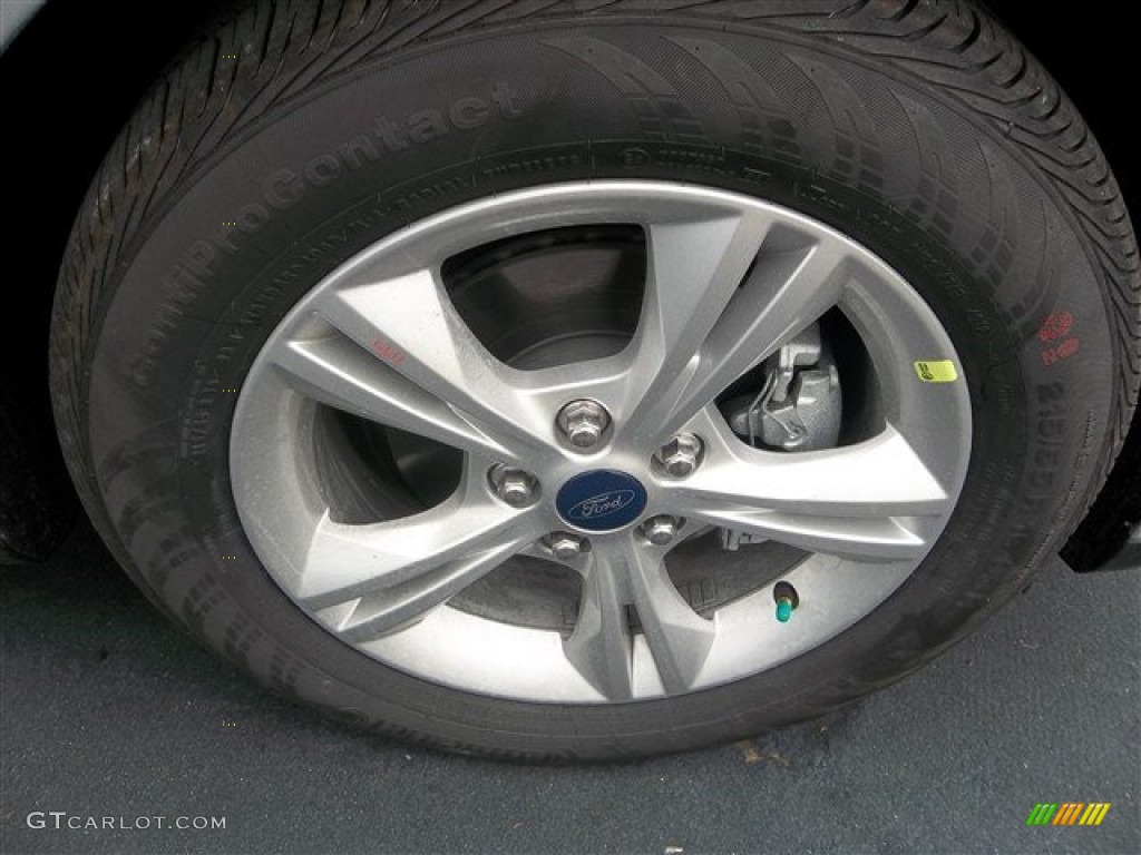 2013 Focus SE Sedan - Ingot Silver / Medium Light Stone photo #8