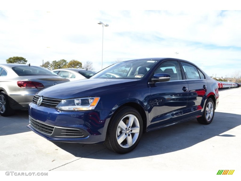 Tempest Blue Metallic 2013 Volkswagen Jetta TDI Sedan Exterior Photo #75879794