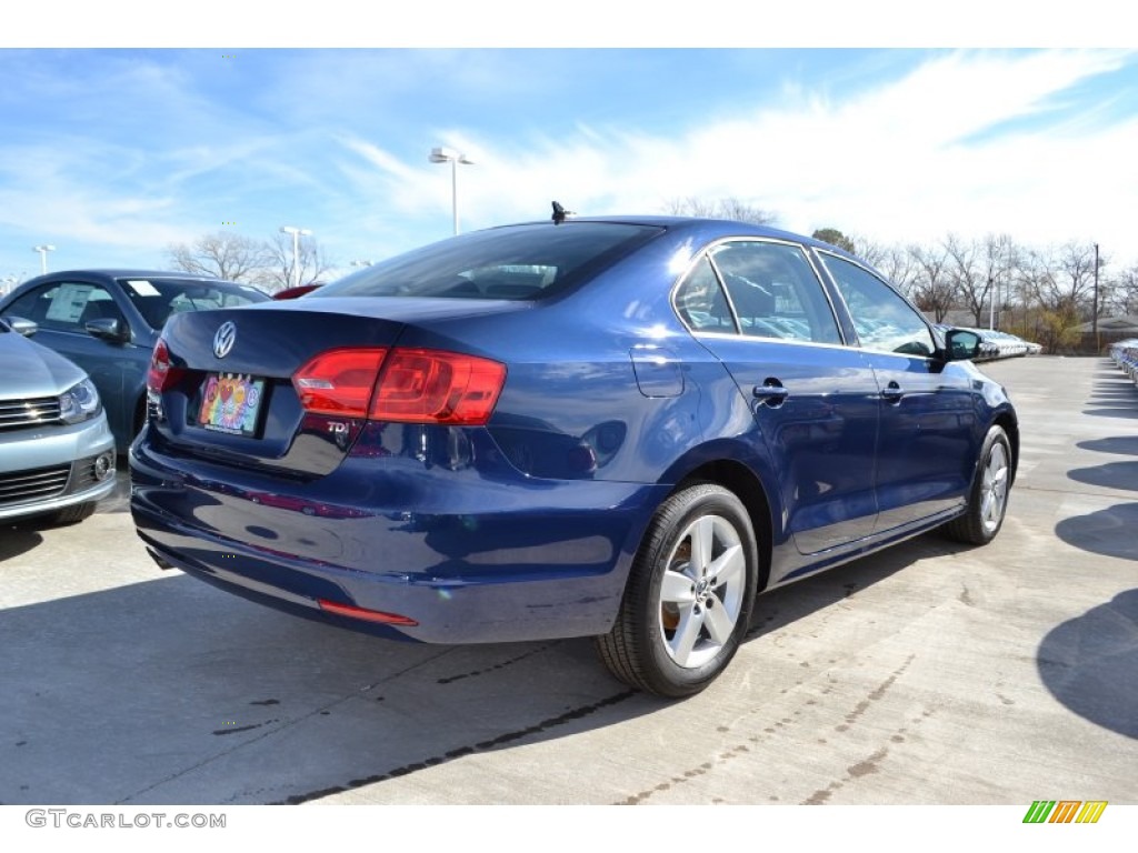 Tempest Blue Metallic 2013 Volkswagen Jetta TDI Sedan Exterior Photo #75879800