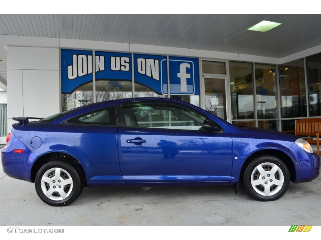 2006 Cobalt LS Coupe - Laser Blue Metallic / Gray photo #2