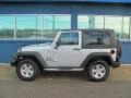 Bright Silver Metallic - Wrangler X 4x4 Photo No. 3