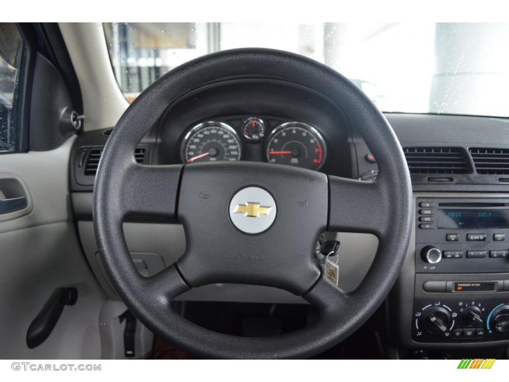 2006 Chevrolet Cobalt LS Coupe Gray Steering Wheel Photo #75881591