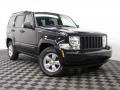 Brilliant Black Crystal Pearl 2010 Jeep Liberty Sport 4x4 Exterior