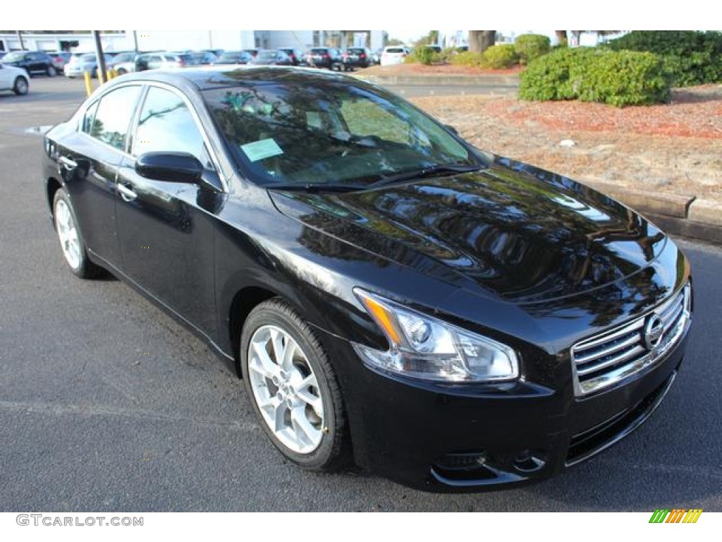 Super Black Nissan Maxima