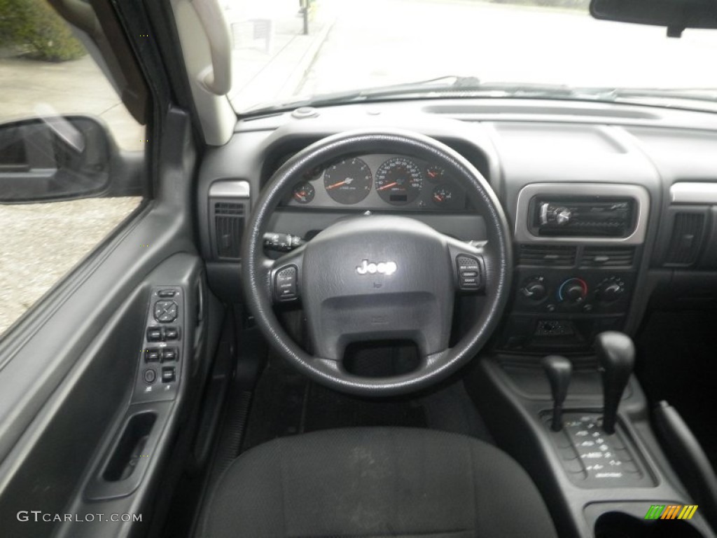 2003 Grand Cherokee Laredo 4x4 - Steel Blue Pearlcoat / Dark Slate Gray photo #4