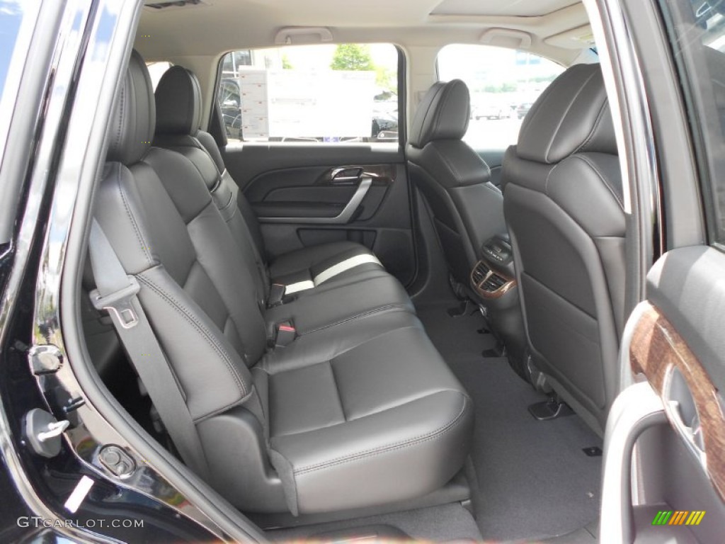 Ebony Interior 2012 Acura MDX SH-AWD Technology Photo #75883007