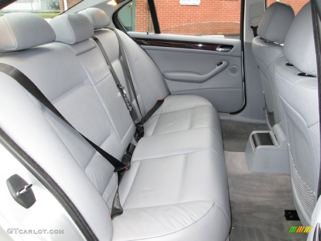 2004 3 Series 325xi Sedan - Titanium Silver Metallic / Grey photo #18