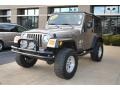 2004 Light Khaki Metallic Jeep Wrangler X 4x4  photo #3