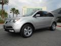 Palladium Metallic 2012 Acura MDX SH-AWD Technology Exterior