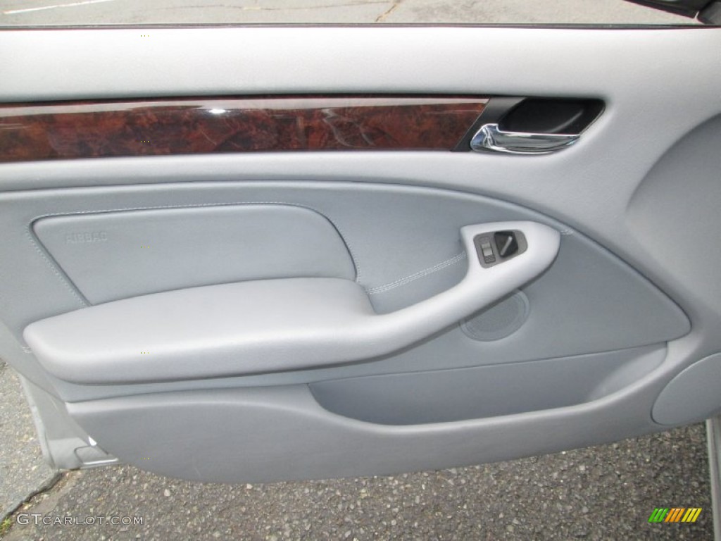 2004 3 Series 325xi Sedan - Titanium Silver Metallic / Grey photo #27