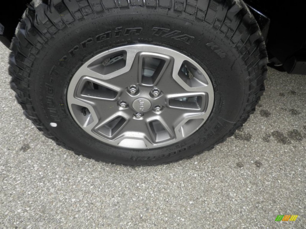 2013 Jeep Wrangler Unlimited Rubicon 4x4 Wheel Photo #75883703