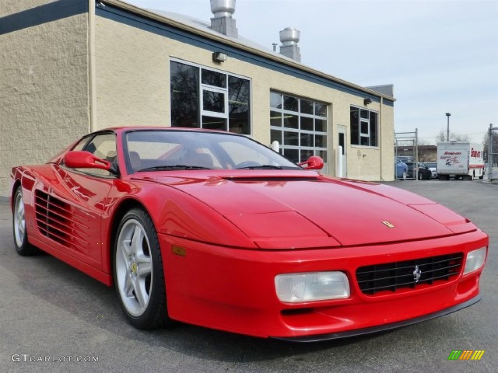 Red 1993 Ferrari 512 TR Standard 512 TR Model Exterior Photo #75883751