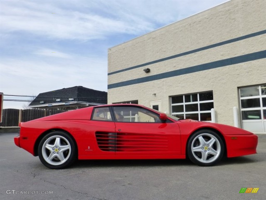 Red 1993 Ferrari 512 TR Standard 512 TR Model Exterior Photo #75883775