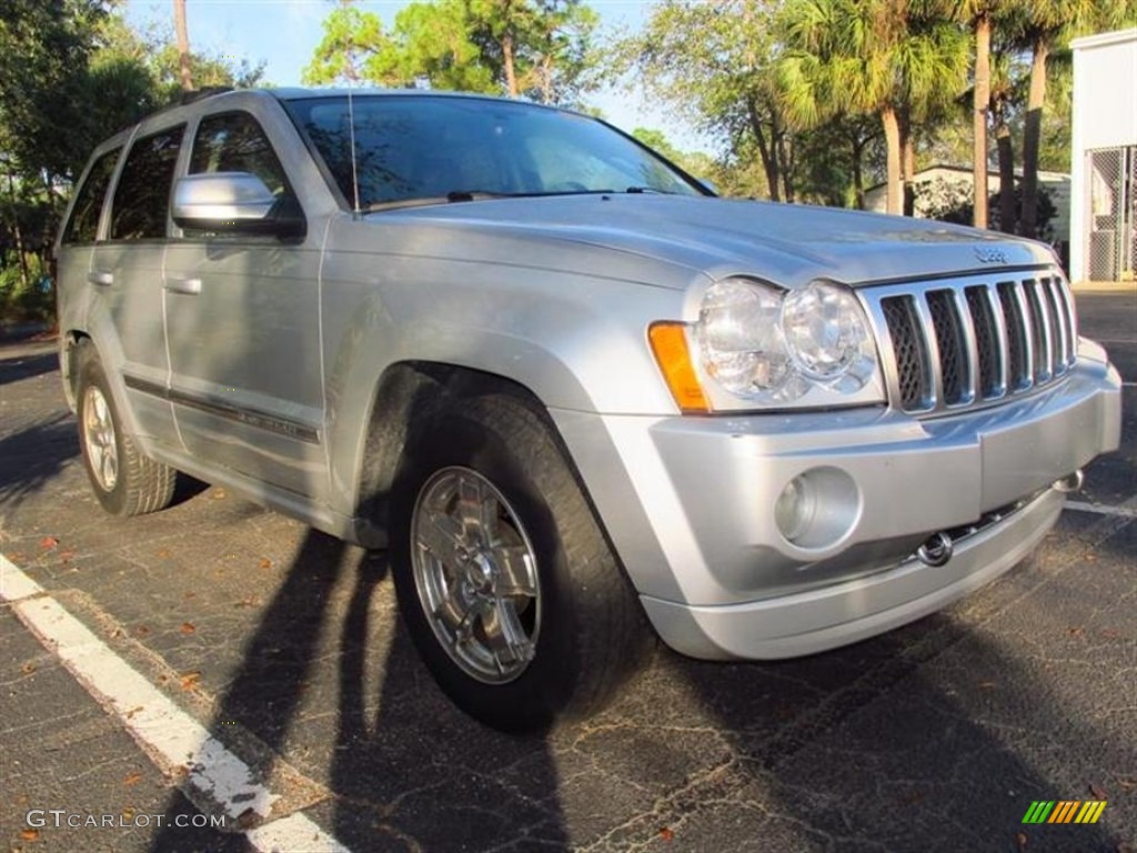 Bright Silver Metallic 2006 Jeep Grand Cherokee Overland Exterior Photo #75884413