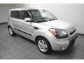 2010 Bright Silver Kia Soul +  photo #8