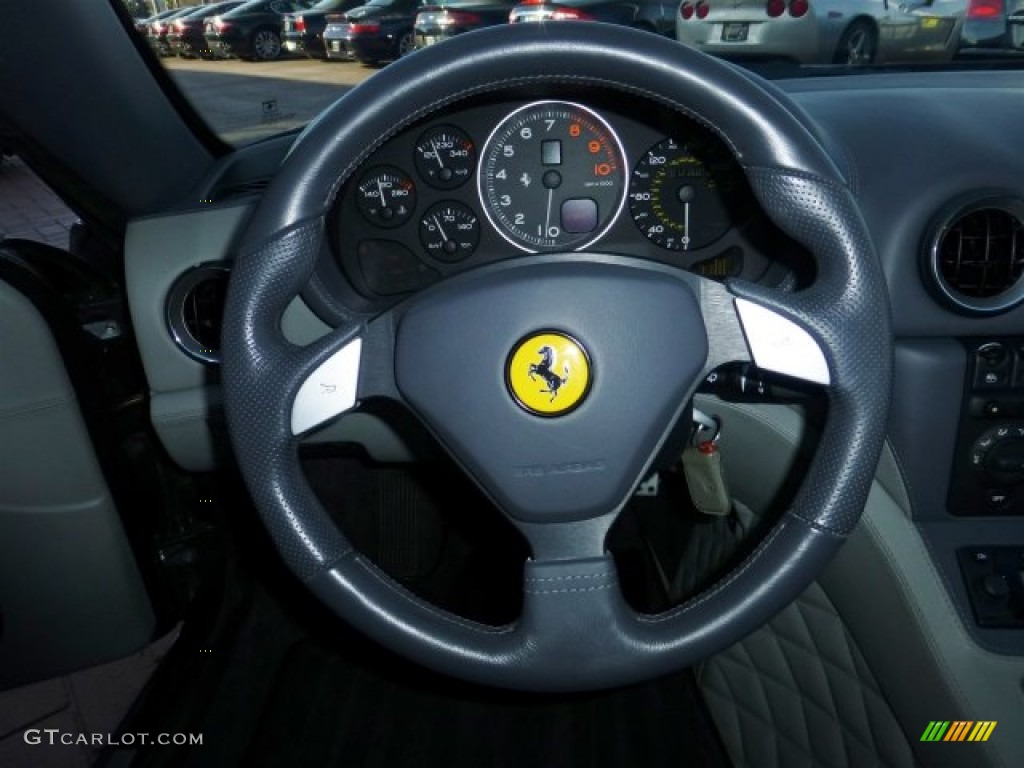2002 Ferrari 575M Maranello Standard 575M Maranello Model Steering Wheel Photos