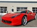 Rosso Scuderia (Red) 2010 Ferrari 458 Italia Exterior