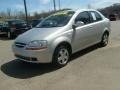 2006 Cosmic Silver Chevrolet Aveo LS Sedan  photo #4