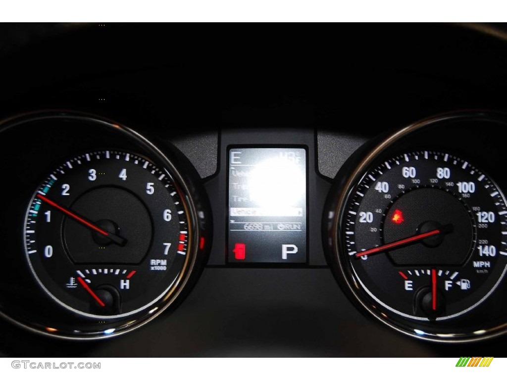 2013 Jeep Grand Cherokee Limited Gauges Photo #75885611