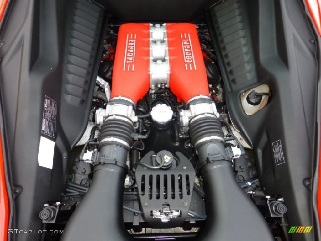 2010 Ferrari 458 Italia 4.5 Liter GDI DOHC 32-Valve VVT V8 Engine Photo #75885868