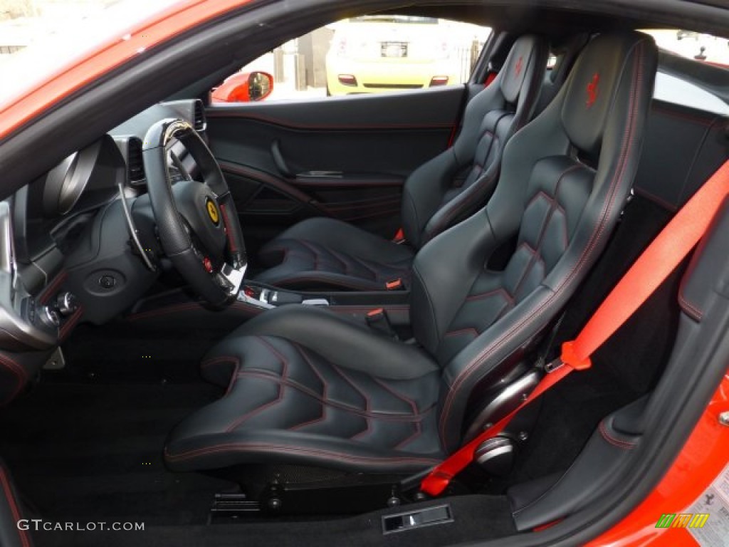 2010 Ferrari 458 Italia Front Seat Photo #75885917