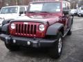 2013 Deep Cherry Red Crystal Pearl Jeep Wrangler Unlimited Sport S 4x4  photo #1