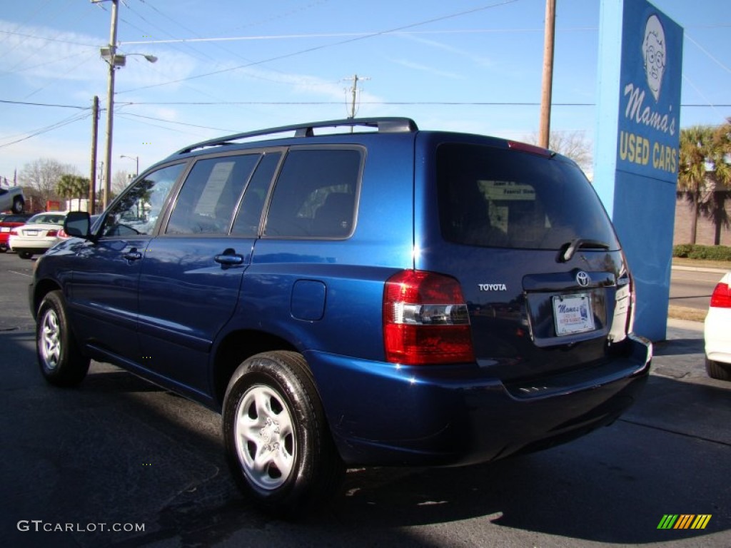 2004 Highlander I4 - Indigo Ink Pearl / Ash photo #6