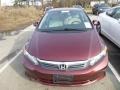 Crimson Pearl - Civic LX Sedan Photo No. 2