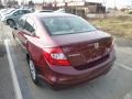 Crimson Pearl - Civic LX Sedan Photo No. 3