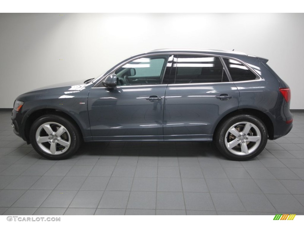 Meteor Grey Pearl Effect 2011 Audi Q5 3.2 quattro Exterior Photo #75887726