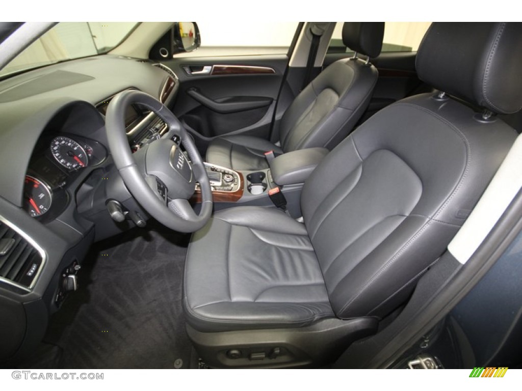 Black Interior 2011 Audi Q5 3.2 quattro Photo #75887745