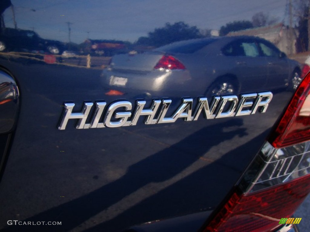 2004 Highlander I4 - Indigo Ink Pearl / Ash photo #27