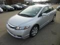 2010 Alabaster Silver Metallic Honda Civic LX Sedan  photo #3