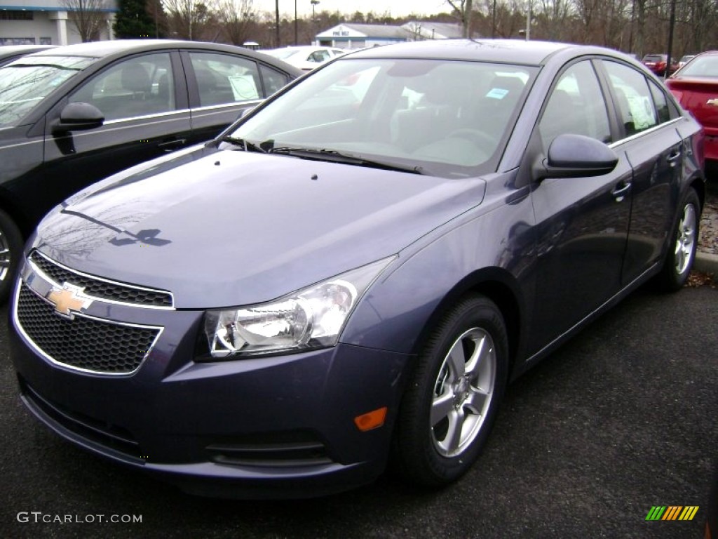 2013 Cruze LT - Atlantis Blue Metallic / Jet Black photo #1