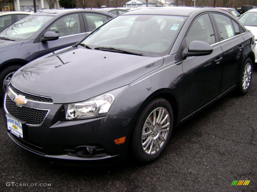 2013 Cruze ECO - Cyber Gray Metallic / Jet Black photo #1