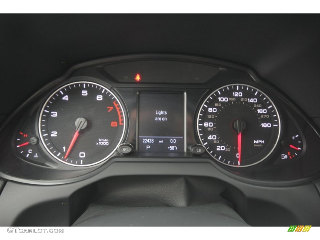 2011 Audi Q5 3.2 quattro Gauges Photo #75888590