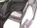 2013 Chevrolet Spark Light Titanium/Silver Interior Rear Seat Photo