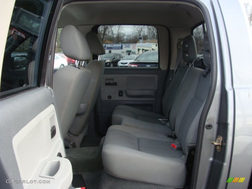 Medium Slate Gray Interior 2006 Dodge Dakota ST Quad Cab 4x4 Photo #75888710