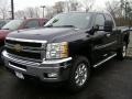 Blue Ray Metallic 2013 Chevrolet Silverado 2500HD LTZ Extended Cab 4x4